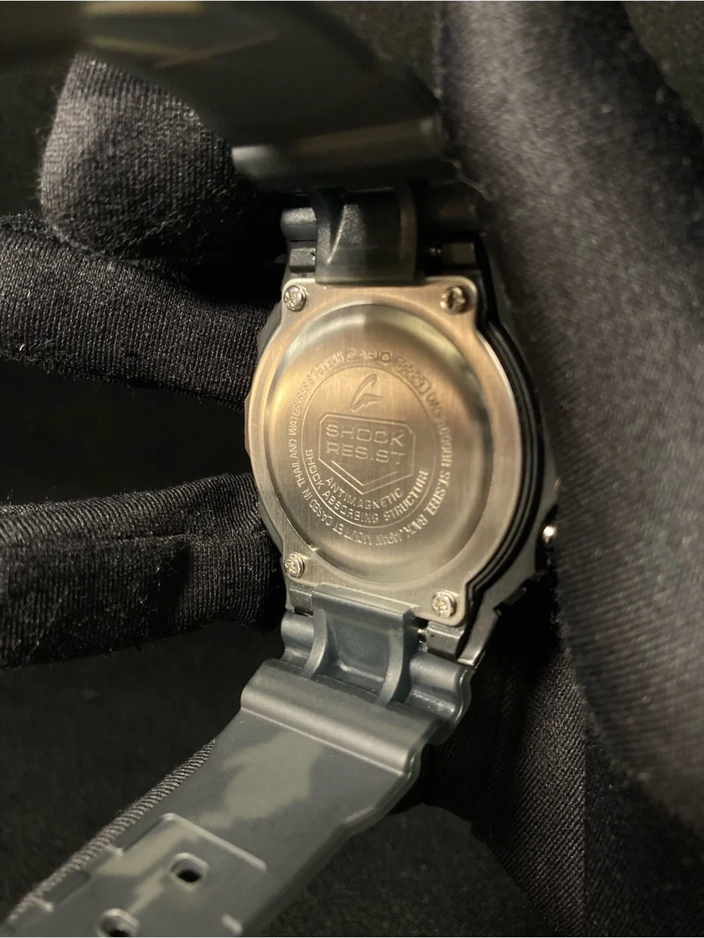 Black and White G Shock Dw5600
